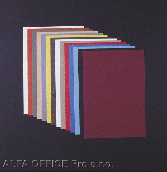 Desky pro kroužkovou vazbu zadní strana - A4 / černá / 100 ks