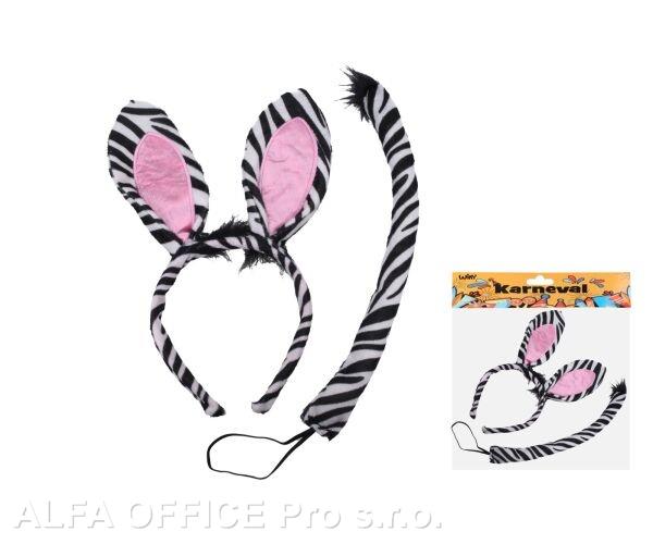 Maska set 2ks - zebra