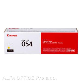 Canon originální toner 054Y, yellow, 1200str., 3021C002, Canon i-SENSYS LBP621Cw, 623Cdw, 