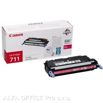 Canon originální toner CRG711, magenta, 6000str., 1658B002, Canon LBP-5300