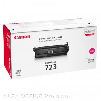 Canon originální toner CRG723, magenta, 8500str., 2642B002, Canon LBP-7750Cdn