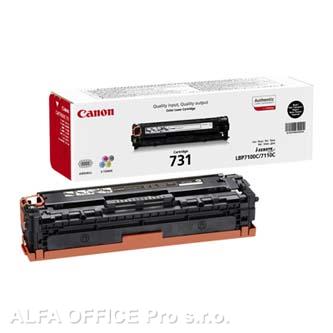 Canon originální toner CRG731, black, 1400str., 6272B002, Canon i-SENSYS LBP-7100Cn, 7110C