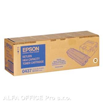 Epson originální toner C13S050437, black, 8000str., return, Epson AcuLaser M2000D, 2000DN,