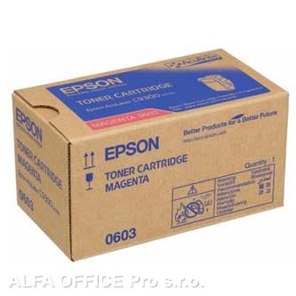 Epson originální toner C13S050603, magenta, 7500str., Epson Aculaser C9300N