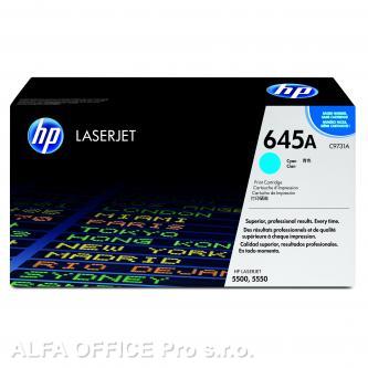HP originální toner C9731A, cyan, 12000str., HP 645A, HP Color LaserJet 5500, N, DN, HDN, 