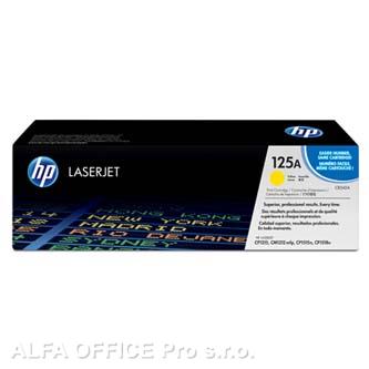 HP originální toner CB542A, yellow, 1400str., HP 125A, HP Color LaserJet CP1215, 1515, 151