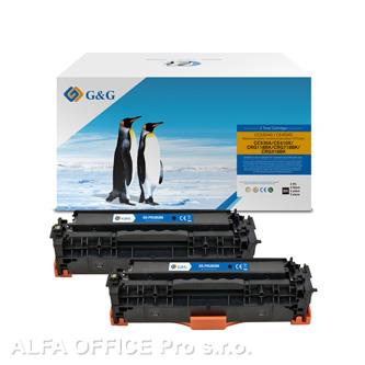  G&G kompatibilní toner s CC530A, black, NT-PH530UBK, pro HP Color LaserJet CP202 