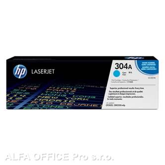 HP originální toner CC531A, cyan, 2800str., HP 304A, HP Color LaserJet CP2025, CM2320