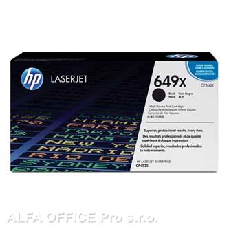 HP originální toner CE260X, black, 17000str., HP 649X, high capacity, HP Color LaserJet CP