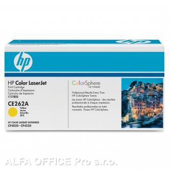 HP originální toner CE262A, yellow, 11000str., HP 648A, HP Color LaserJet CP4025, CP4525