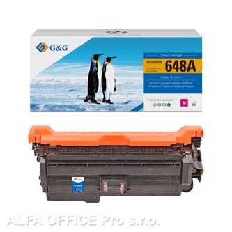 G&G kompatibilní toner s CE263A, magenta, 11000str., NT-CH263FM, HP 648A, pro HP 
