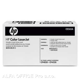  HP originální odpadní nádobka CE265A, CC493-67913 typ Color LaserJet CM4540 MFP, 