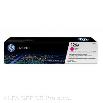 HP originální toner CE313A, magenta, 1000str., HP 126A, HP LaserJet Pro CP1025, 1025nw, MF