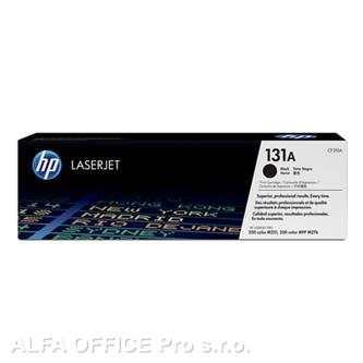 HP originální toner CF210A, black, 1600str., HP 131A, HP LaserJet Pro 200 M276n, M276nw,, 