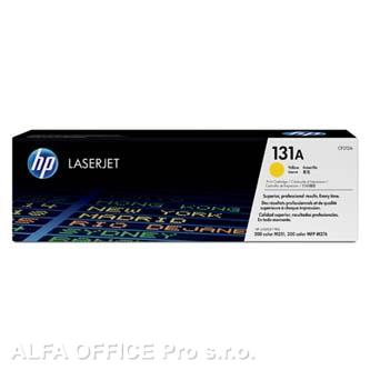 HP originální toner CF212A, yellow, 1800str., HP 131A, HP LaserJet Pro 200 M276n, M276nw, 