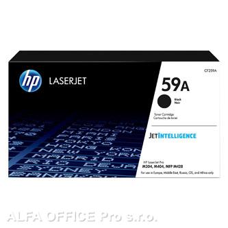 HP originální toner CF259A, black, 3000str., HP 59A, HP LaserJet Pro M404, M304, LaserJet 