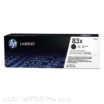 HP originální toner CF283X, black, 2200str., HP 83X, HP LaserJet Pro M201, M225, MFP M225d
