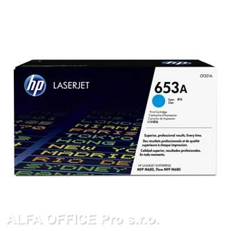 HP originální toner CF321A, cyan, 16500str., HP 653A, HP Color LaserJet Enterprise Flow M6