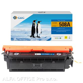  G&G kompatibilní toner s CF362A, yellow, 5000str., NT-PH362Y, HP 508A, pro HP Co 