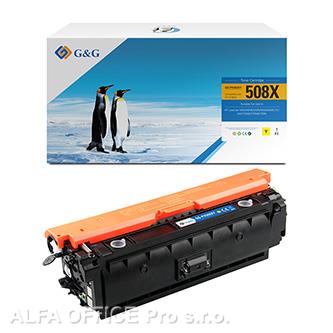 G&G kompatibilní toner s CF362X, yellow, 9500str., NT-PH362XY, HP 508X, high cap 