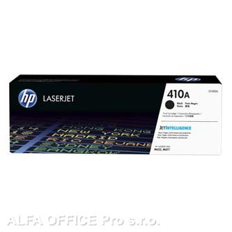 HP originální toner CF410A, black, 2300str., HP 410A, HP LJ Pro M452, LJ Pro MFP M477, 600