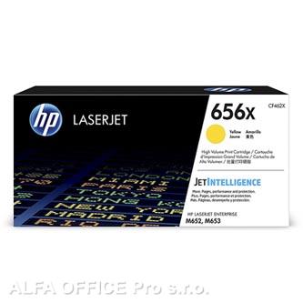 HP originální toner CF462X, yellow, 22000str., HP 656X, high yield, HP LaserJet Enterprise