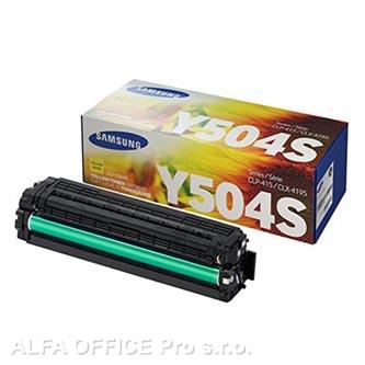 HP originální toner SU502A, CLT-Y504S, yellow, 1800str., Y504S, Samsung