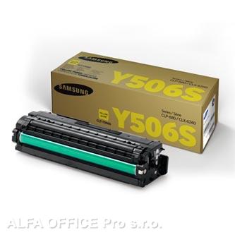 HP originální toner SU524A, CLT-Y506S, yellow, 1500str., Y506S, Samsung