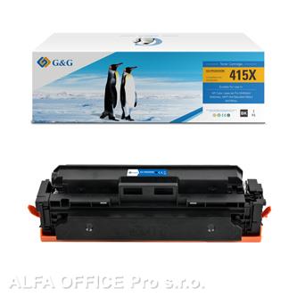  G&G kompatibilní toner s W2030X, black, 7500str., NT-PH2030XBK, HP 415X, high ca 