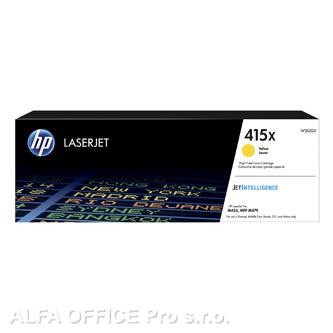  HP originální toner W2032X, yellow, 6000str., HP 415X, high capacity, HP Color L 