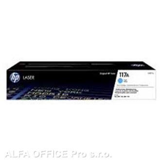  HP originální toner W2071A, cyan, 700str., HP 117A, HP Color Laser 150, MFP 178, 