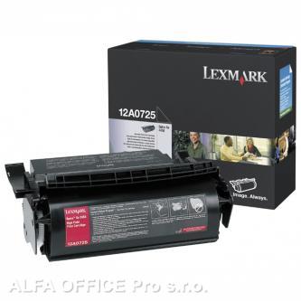  Lexmark originální toner 12A0725, black, 23000str., Lexmark Optra SE-3455 