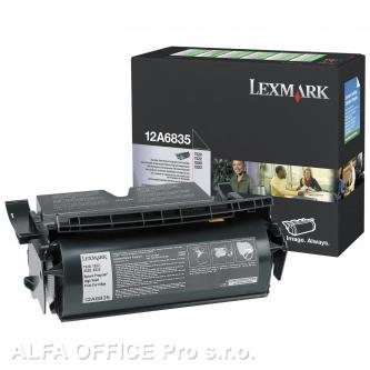  Lexmark originální toner 12A6835, black, 20000str., return, Lexmark T520, N, D, 