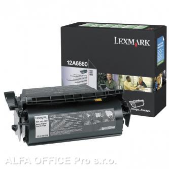  Lexmark originální toner 12A6860, black, 10000str., return, Lexmark T620, X620e, 
