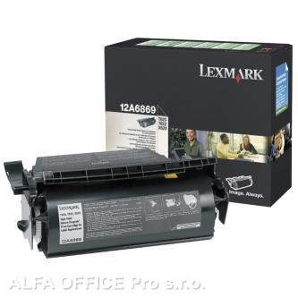  Lexmark originální toner 12A6869, black, 10000str., label application typ return 