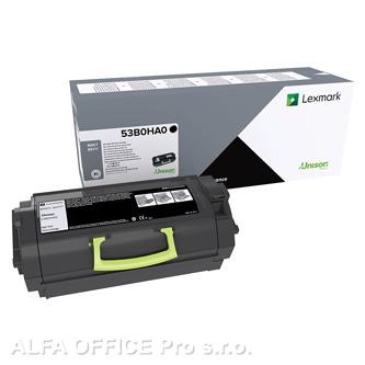 Lexmark originální toner 53B0HA0, black, 25000str., high capacity, Lexmark MS817 