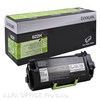  Lexmark originální toner 62D2H00, black, 25000str., 622H, return, high capacity, 