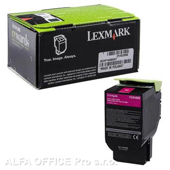  Lexmark originální toner 70C2HME, magenta, 3000str., Lexmark CS510de, CS410dn, C 