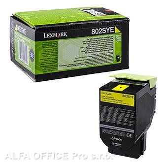  Lexmark originální toner 80C2SYE, yellow, 2000str., Lexmark CX310dn, CX310n, CX4 