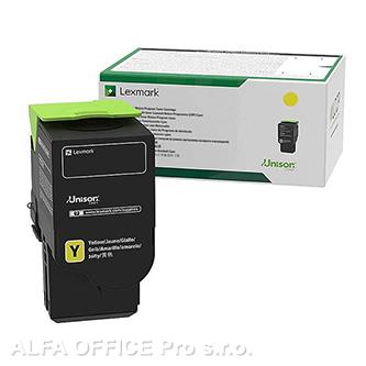  Lexmark originální toner C230H40, yellow, 2300str., high capacity, Lexmark C2325 