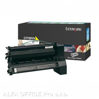  Lexmark originální toner C772YX, yellow, 15000str., return, Lexmark C772 