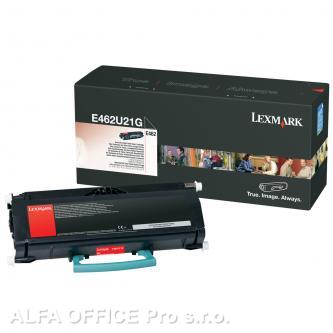  Lexmark originální toner E462U21G, black, 18000str., extra high capacity, Lexmar 