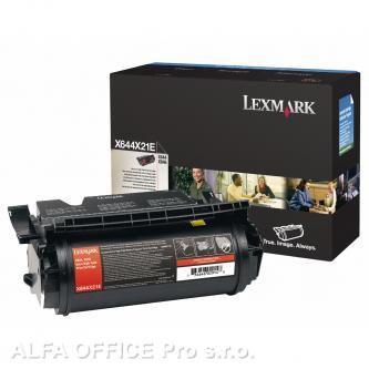  Lexmark originální toner X644X21E, black, 32000str., extra high capacity, Lexmar 