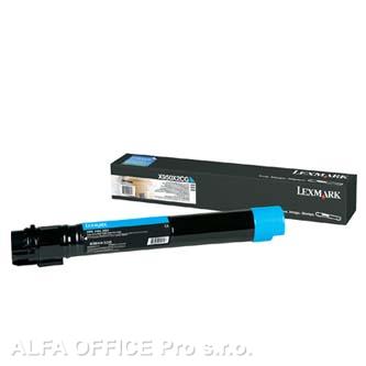  Lexmark originální toner X950X2CG, cyan, 24000str., extra high capacity, Lexmark 