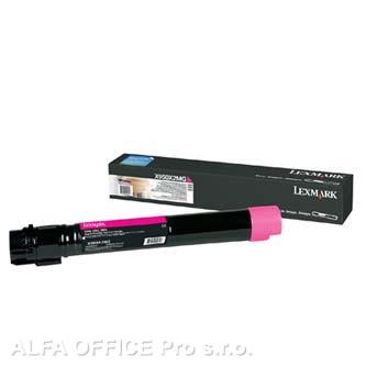  Lexmark originální toner X950X2MG, magenta, 24000str., extra high capacity, Lexm 