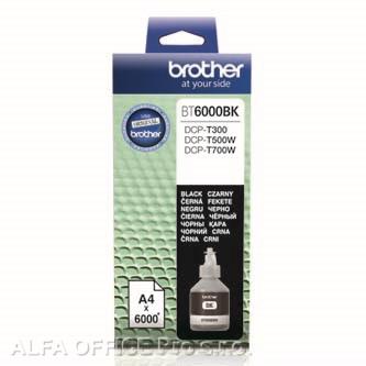 Brother originální ink BT-6000BK, black, 6000str., Brother DCP T300, DCP T500W, DCP T700W