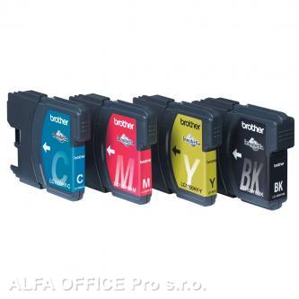 Brother originální ink LC-1100HYVALBP, CMYK, 900/3x750str., high capacity, Brother DCP-669