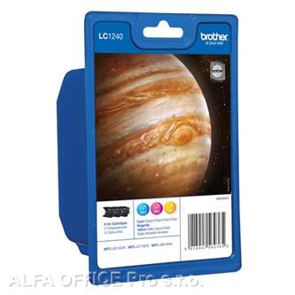 Brother originální ink LC-1240RBWBP, cyan/magenta/yellow, 3x600str., Brother MFC-J6910DW