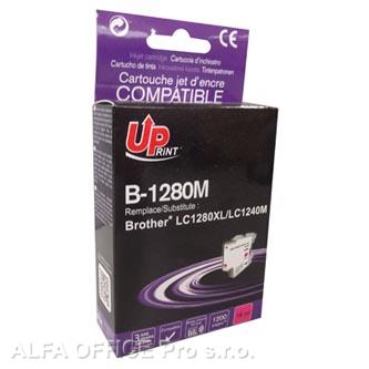 UPrint kompatibilní ink s LC-1280XLM, magenta, 1200str., 12ml, B-1280M, high capacity, pro