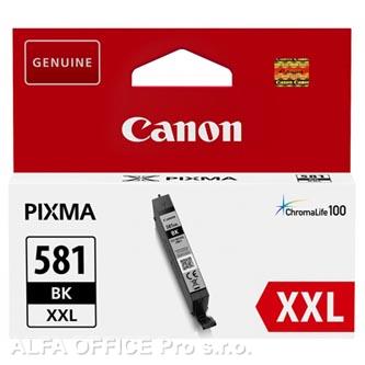 Canon originální ink CLI-581BK XXL, black, 11.VIIml, 1998C001, very high capacity, Canon P